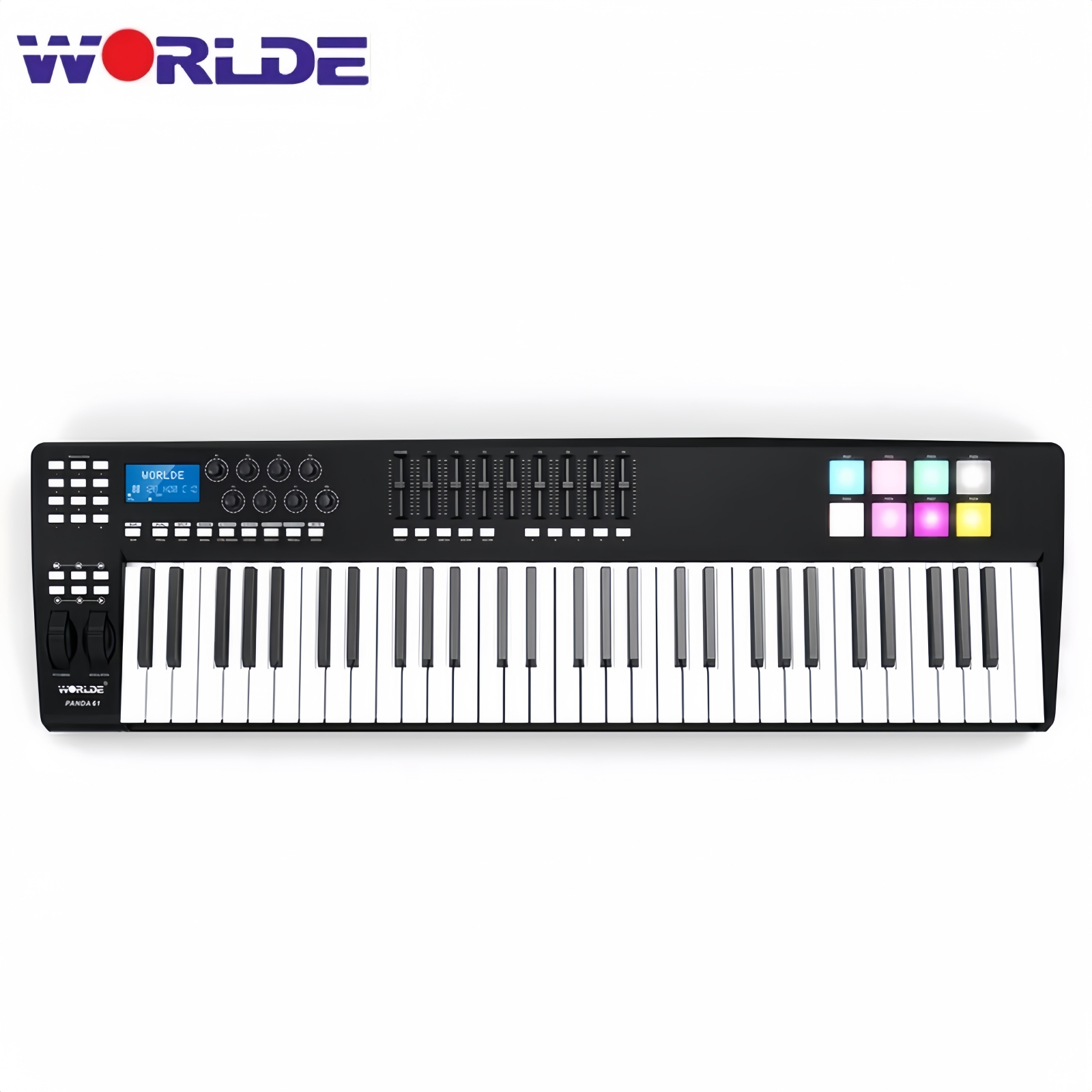 Midi Controller Pad - WORLDE PANDA61, clavier MIDI USB à