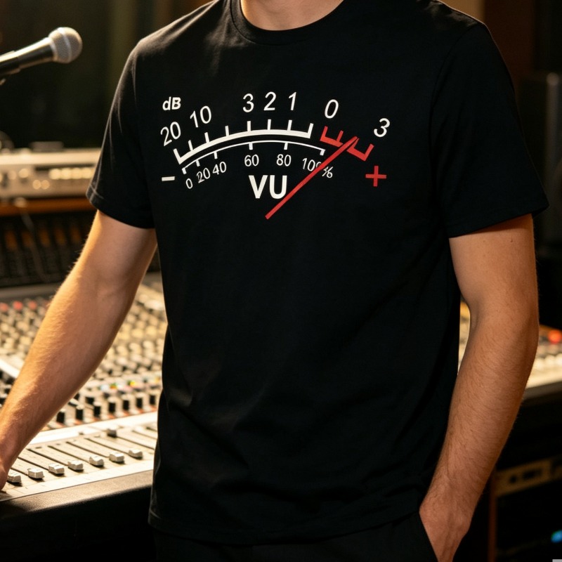 Audio Music Dj - T-shirt pour hommes avec affichage du