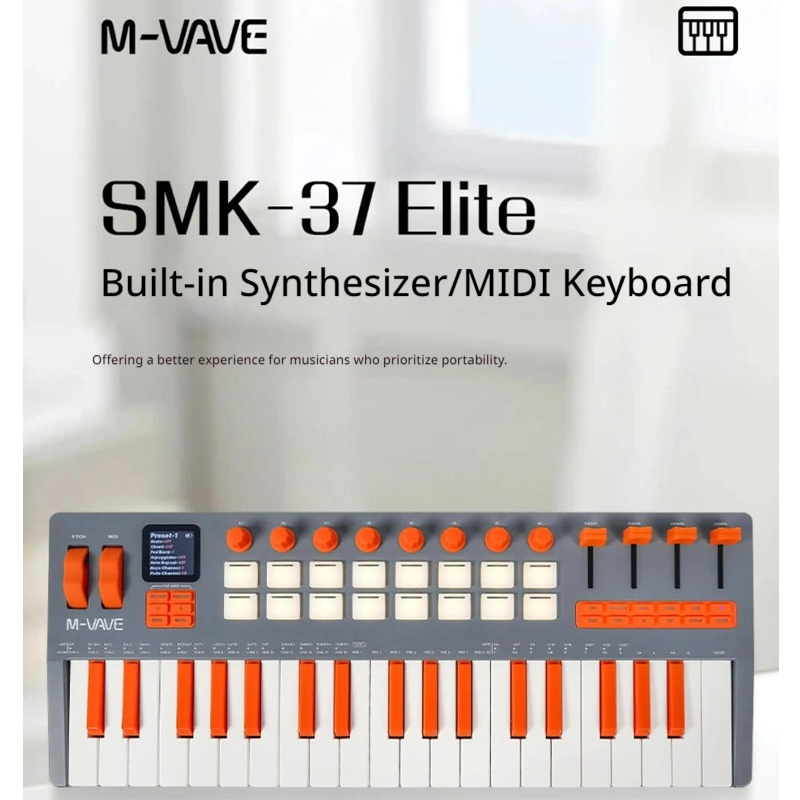 M VAVE SMK 37 Elite, clavier M - Midi Controller Pad avis et prix