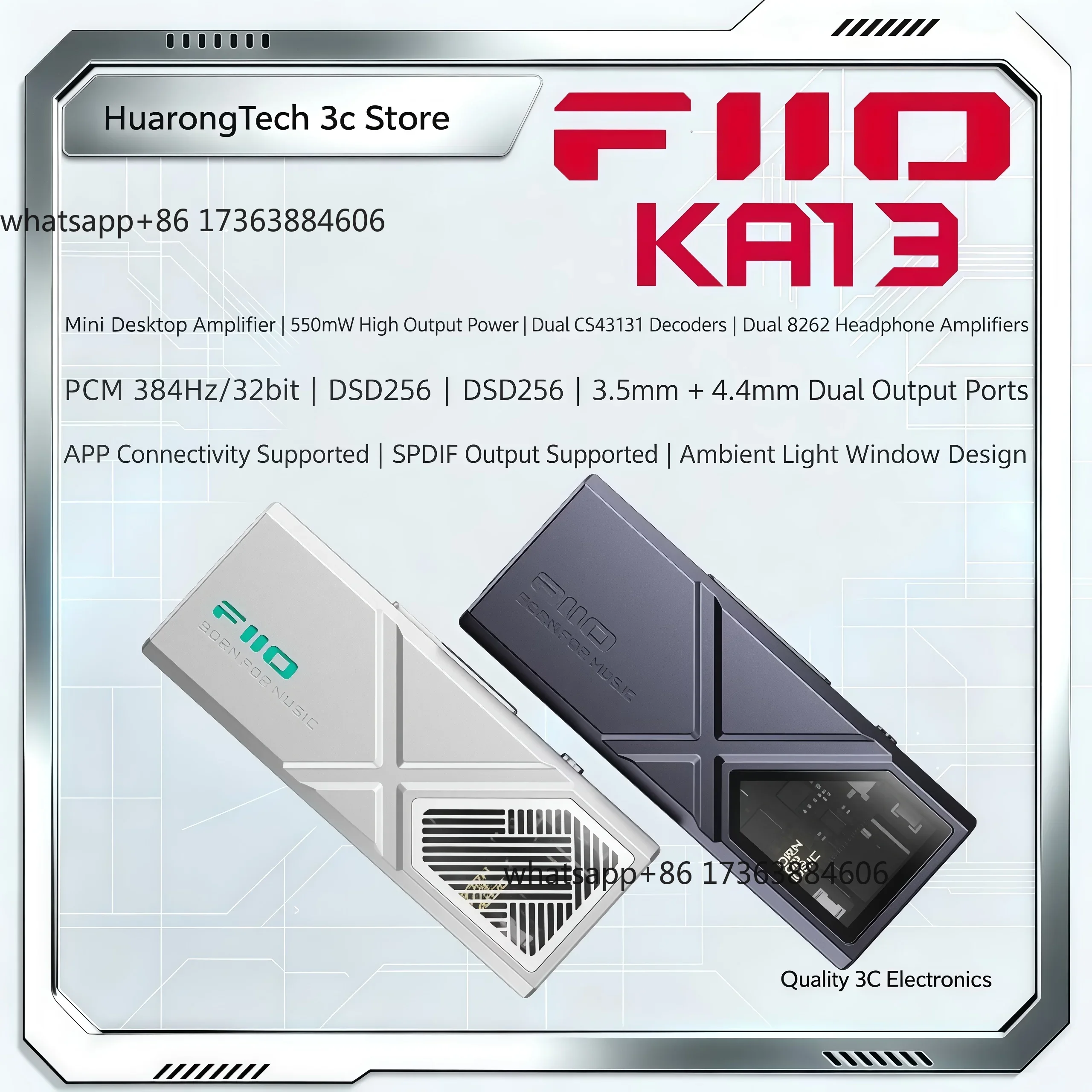 KA13, amplificateur de casque  - Headphone Amplifier Dac avis et prix