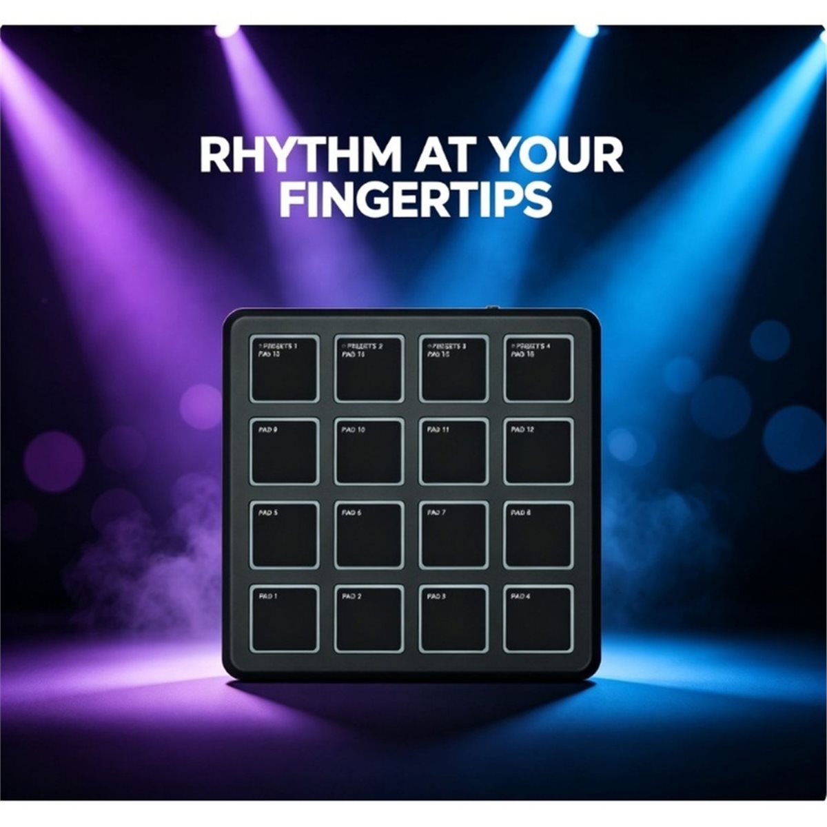 Contrôleur MIDI portable 16 pa - Midi Controller Pad avis et prix