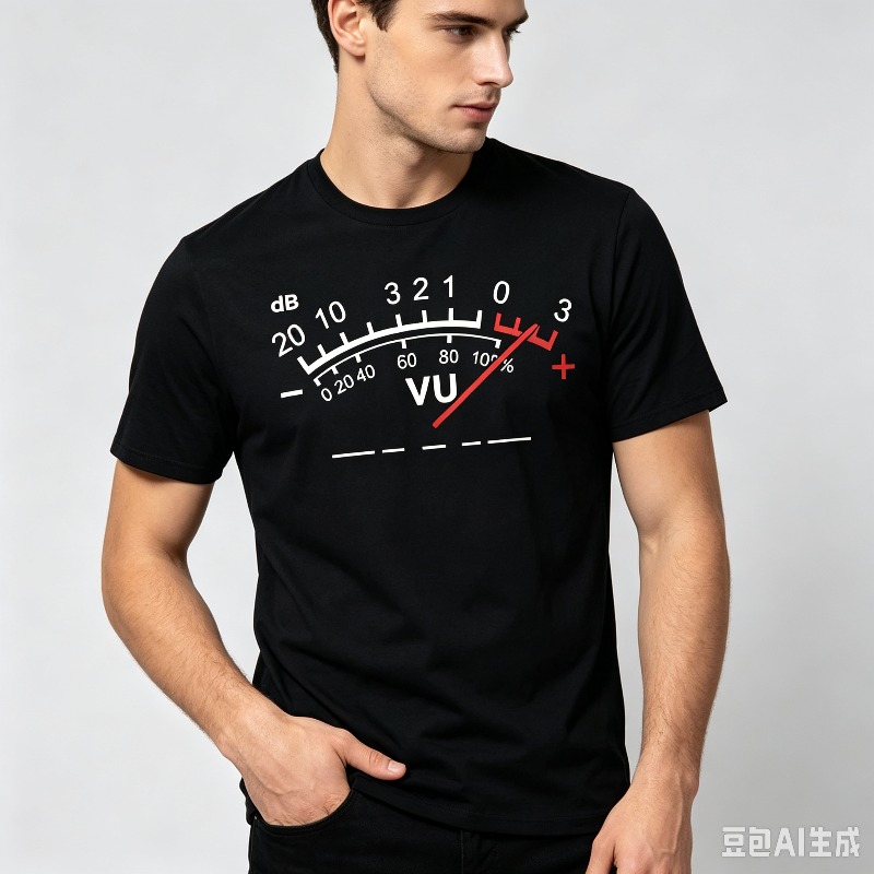 T-shirt pour hommes avec affic - Audio Music Dj avis et prix