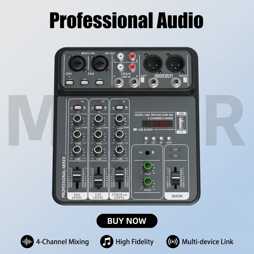 Console de mixage audio profes - Audio Music Dj avis et prix