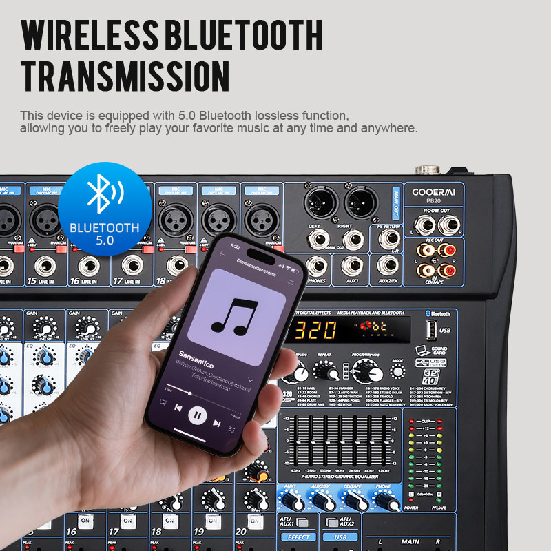 Console de mixage audio profes - Audio Music Dj avis et prix